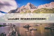 yamaha摩托（雅马哈摩托车所有车型及报价）