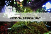 太原阳光汽配，太原阳光汽配厂怎么样