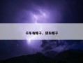 卡车有帽子，货车帽子