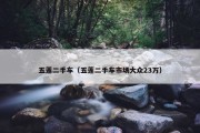 五莲二手车（五莲二手车市场大众23万）