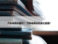 汽车玻璃水图片？ 汽车玻璃水标准位置图？