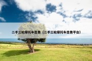 二手三轮摩托车出售（二手三轮摩托车出售平台）