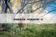 车轮胎多久换，车轮胎多久换一次