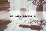 国外大叔皮卡车（国外皮卡汽车大全）
