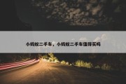 小蚂蚁二手车，小蚂蚁二手车值得买吗