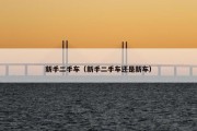 新手二手车（新手二手车还是新车）