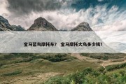 宝马蓝鸟摩托车？ 宝马摩托大鸟多少钱？