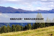轮胎压力过高？ 轮胎压力过高会怎么样？