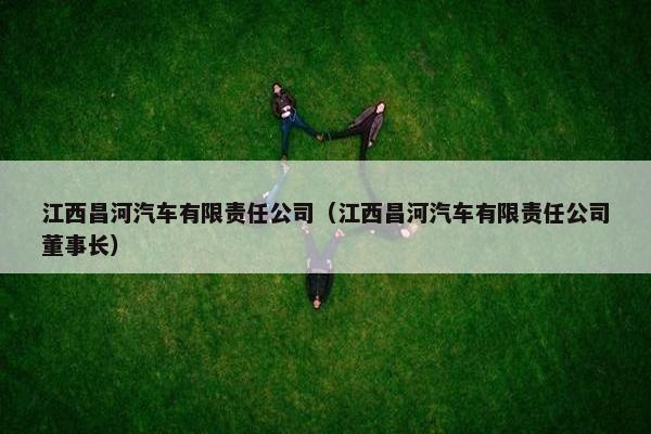 江西昌河汽车有限责任公司（江西昌河汽车有限责任公司董事长）