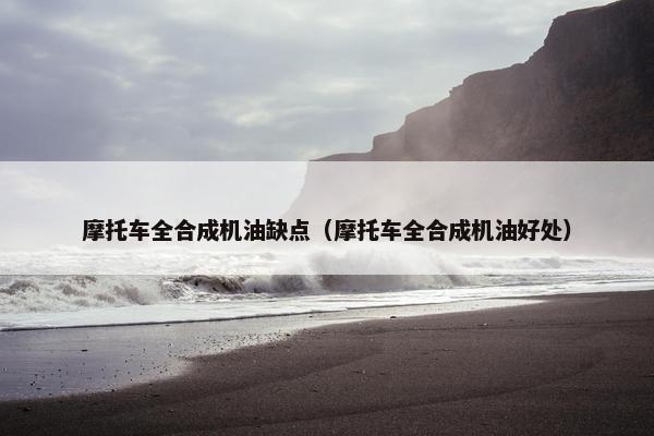 摩托车全合成机油缺点（摩托车全合成机油好处）