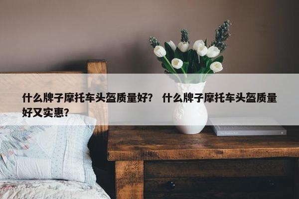 什么牌子摩托车头盔质量好？ 什么牌子摩托车头盔质量好又实惠？