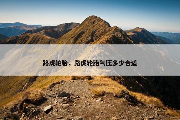 路虎轮胎，路虎轮胎气压多少合适