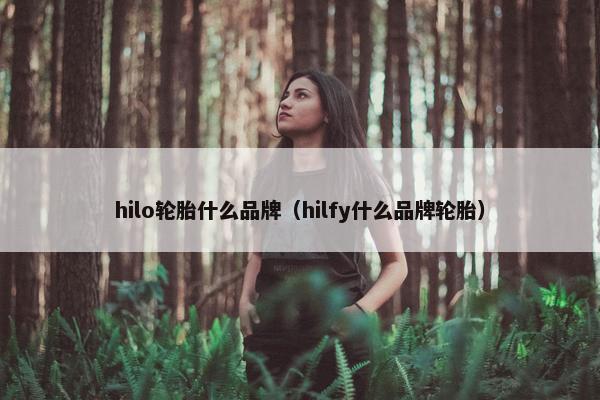 hilo轮胎什么品牌（hilfy什么品牌轮胎）